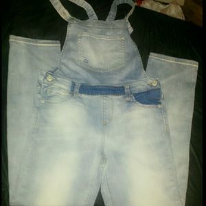 CAT & JACK Girls Jean Overalls
